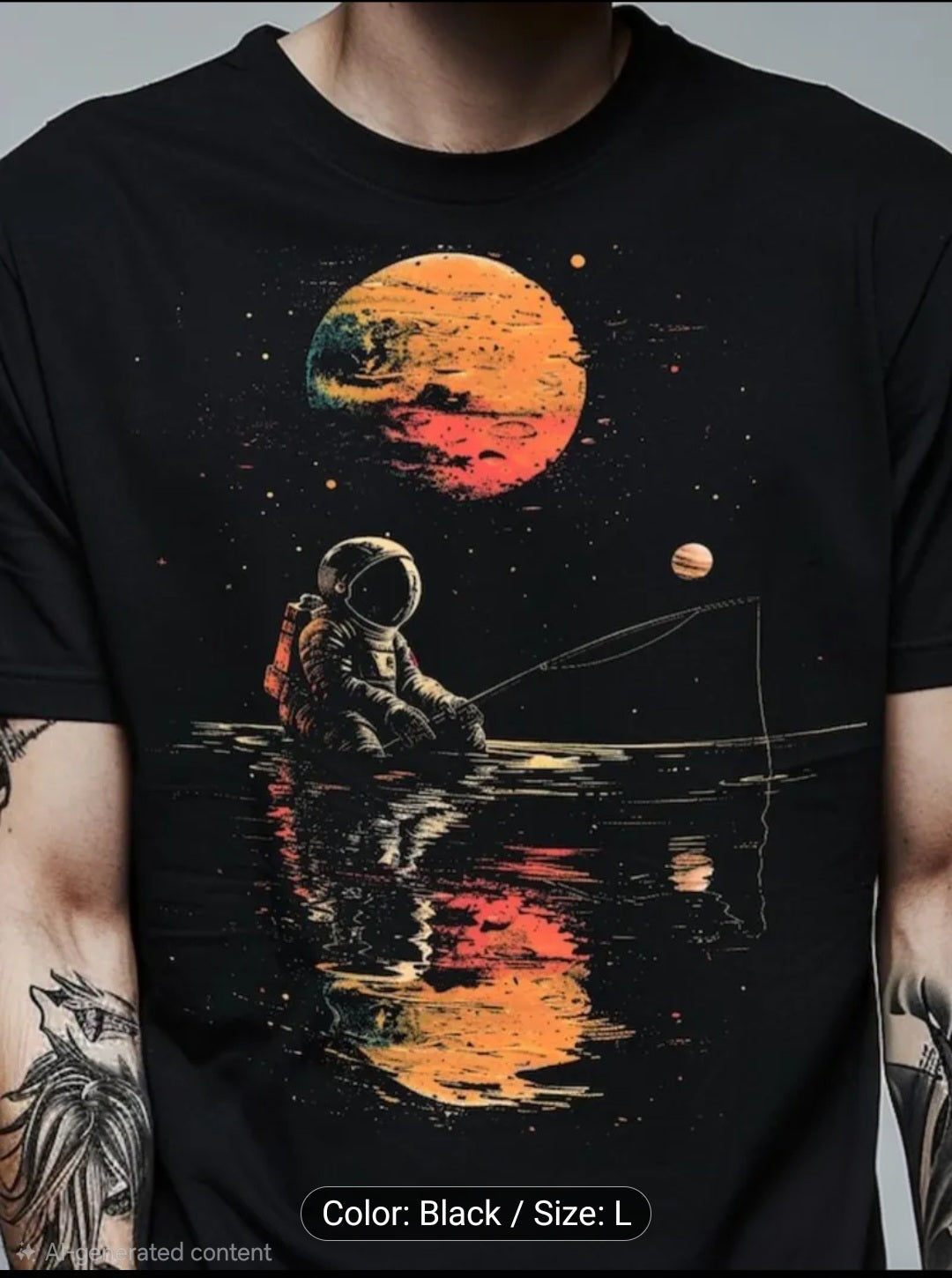 Space Explorer T-Shirt: Classic Cosmic Design Tee, Retro Apparel_